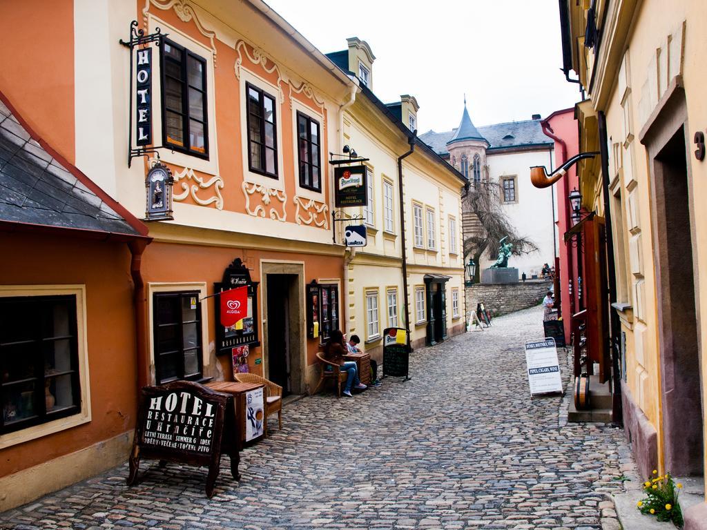 Hotel A Restaurace U Hrncire Кутна-Гора Экстерьер фото